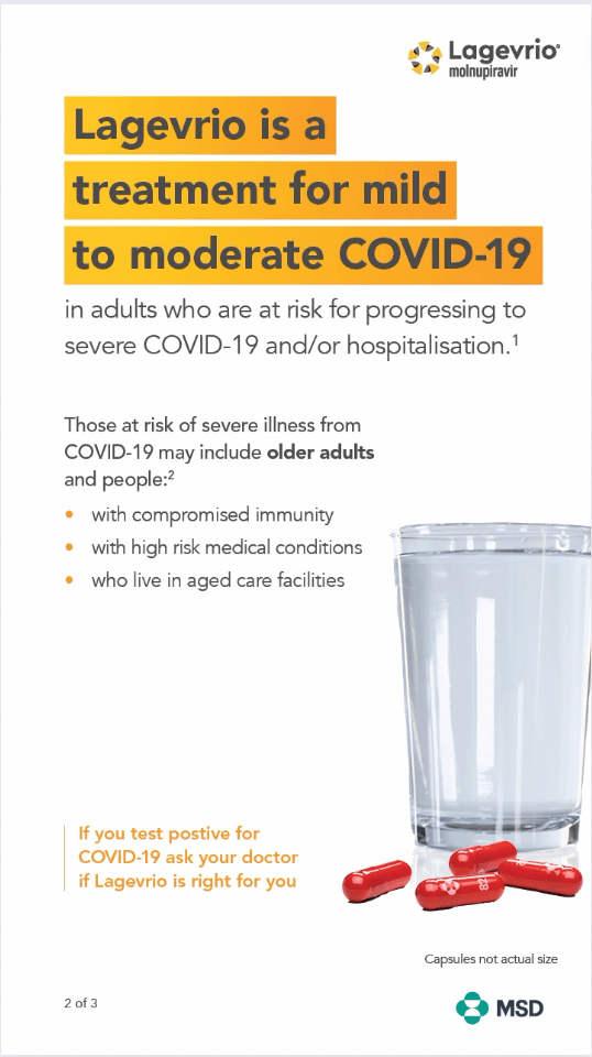 Largevrio is a treatment for mild to moderate Covid 19
